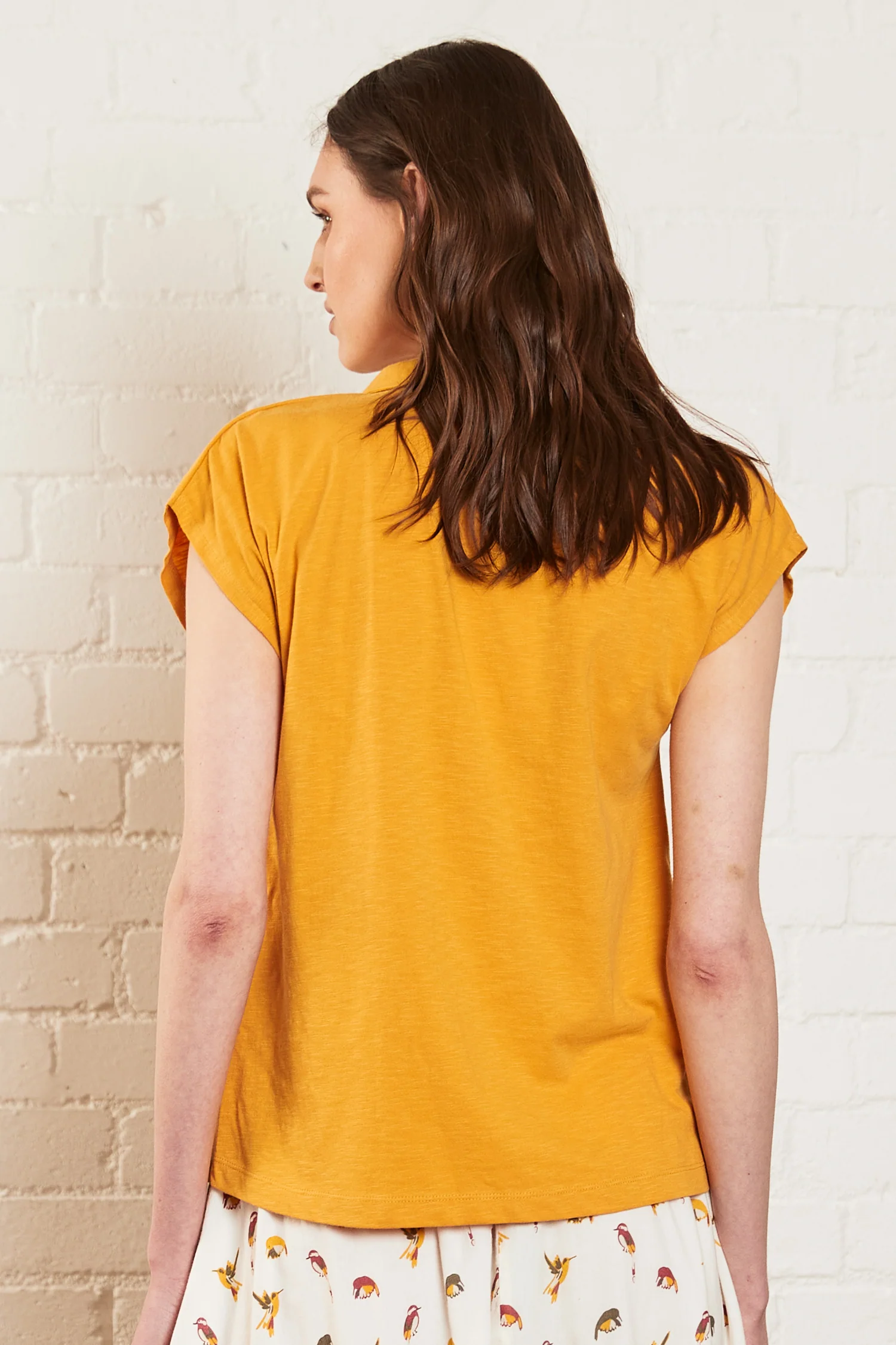 GOTS Organic Cotton Collared T-shirt - Image 3
