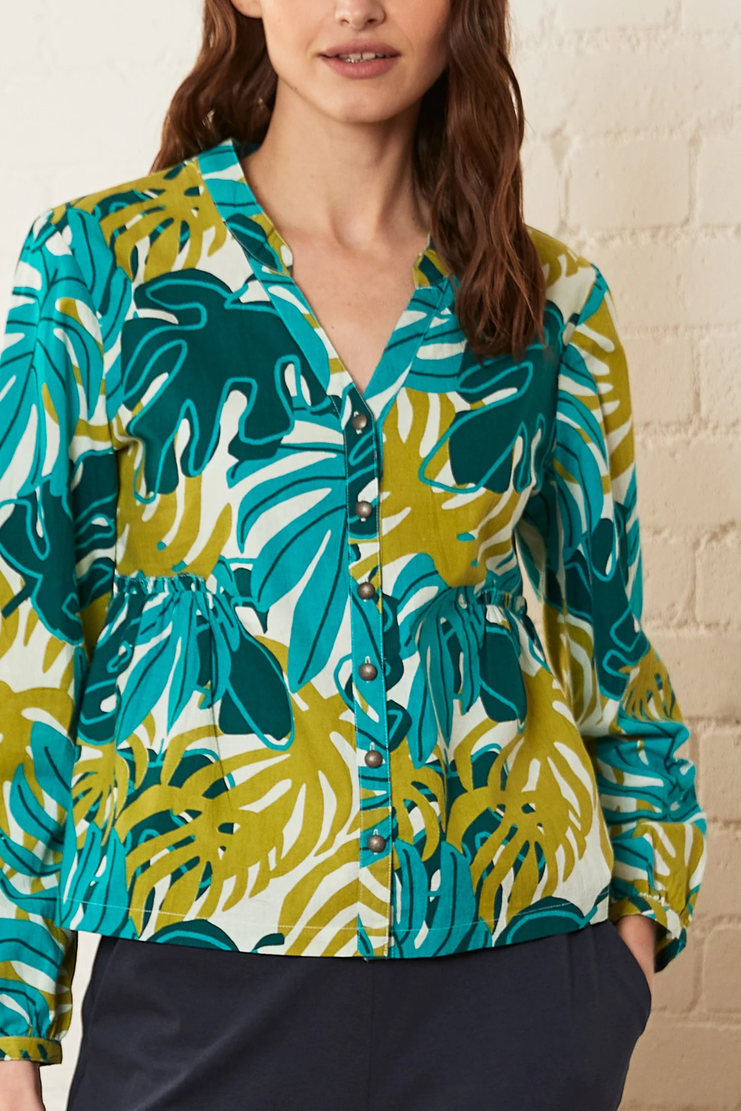 Jungle Cotton Poplin Shirt - Image 3