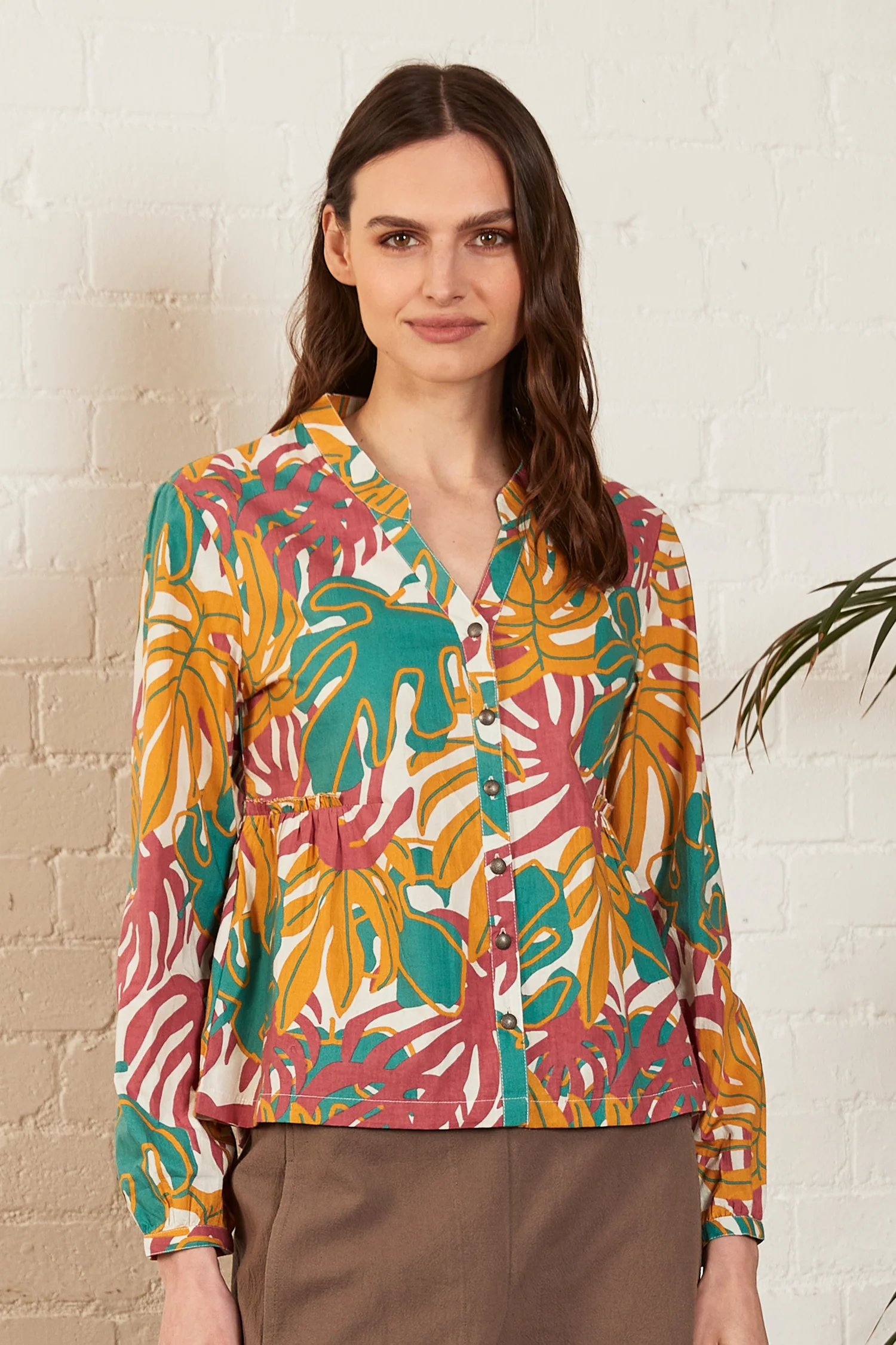 Jungle Cotton Poplin Shirt - Image 5