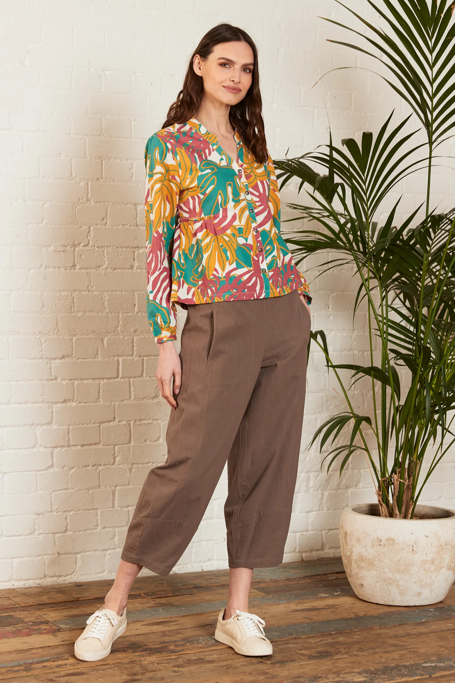 Jungle Cotton Poplin Shirt - Image 7