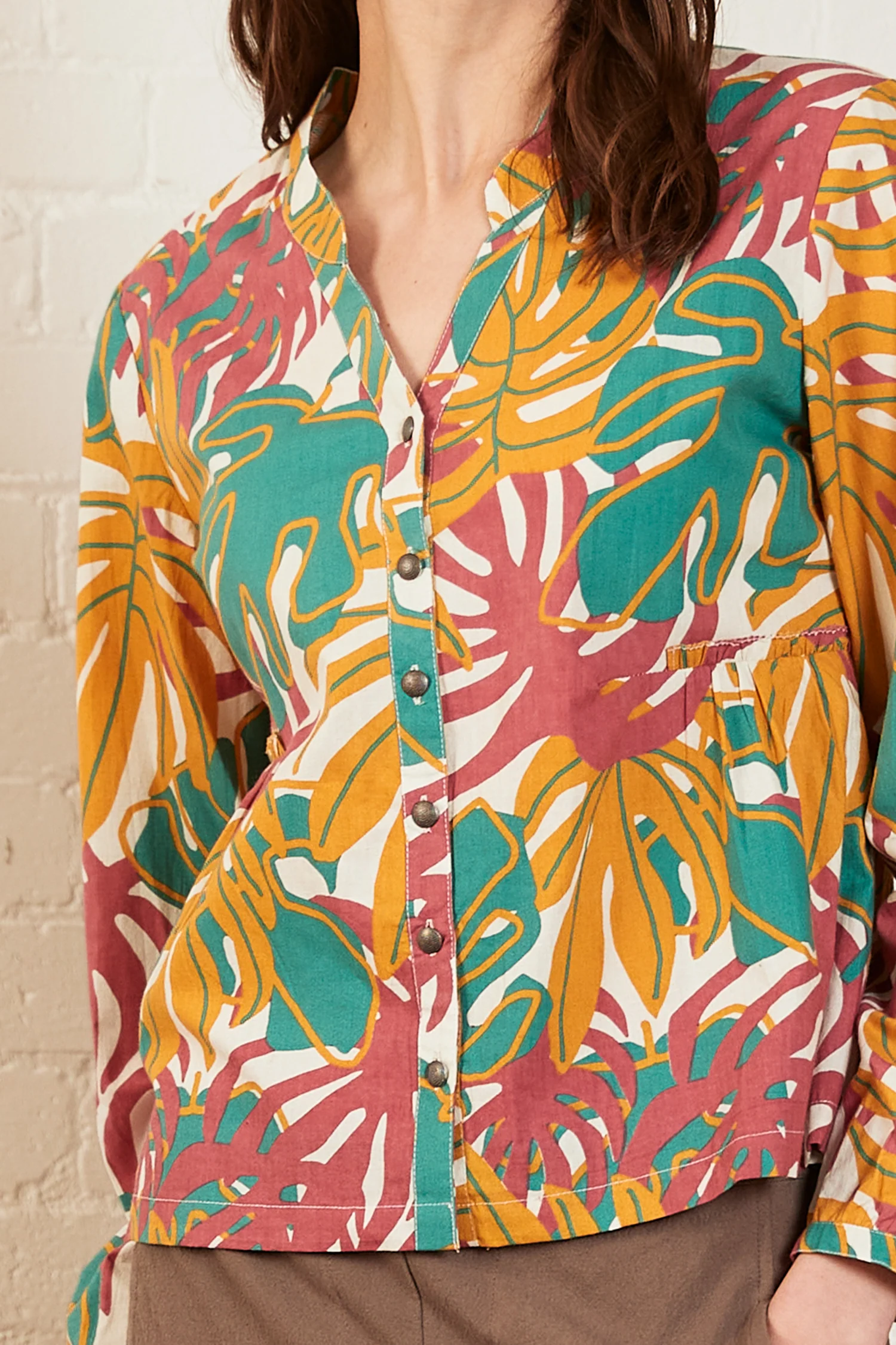Jungle Cotton Poplin Shirt - Image 8