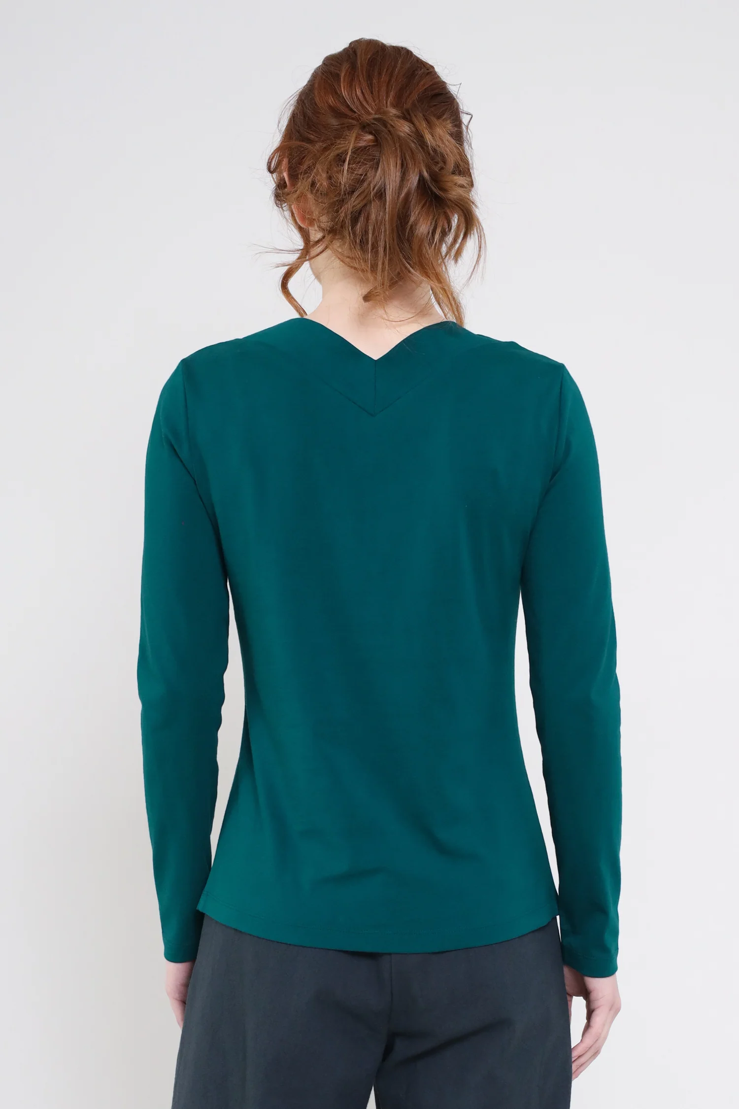 GOTS Organic Cotton V Neck Top - Image 6