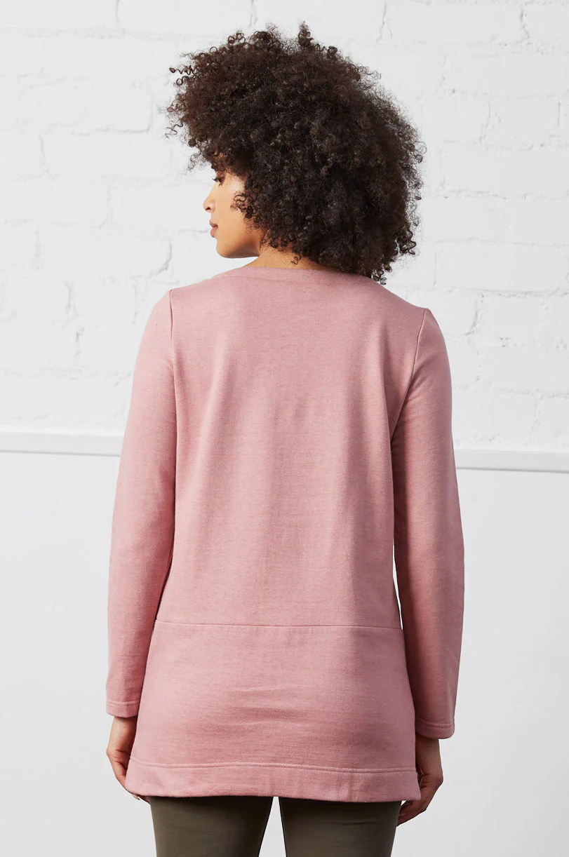 GOTS Organic Cotton Jersey Pocket Tunic - Image 2