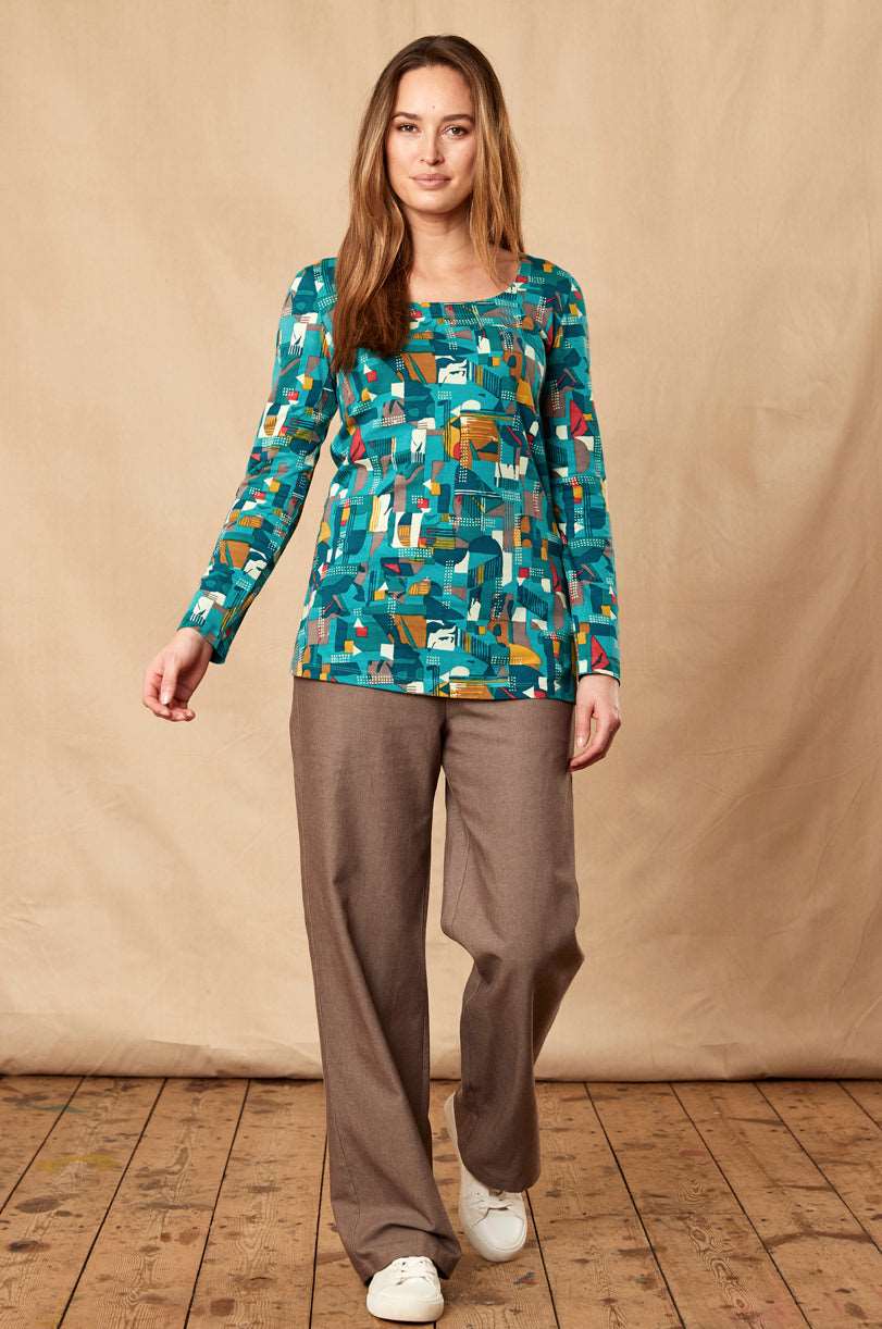 GOTS Organic Cotton Long Sleeve Puri Top - Image 6