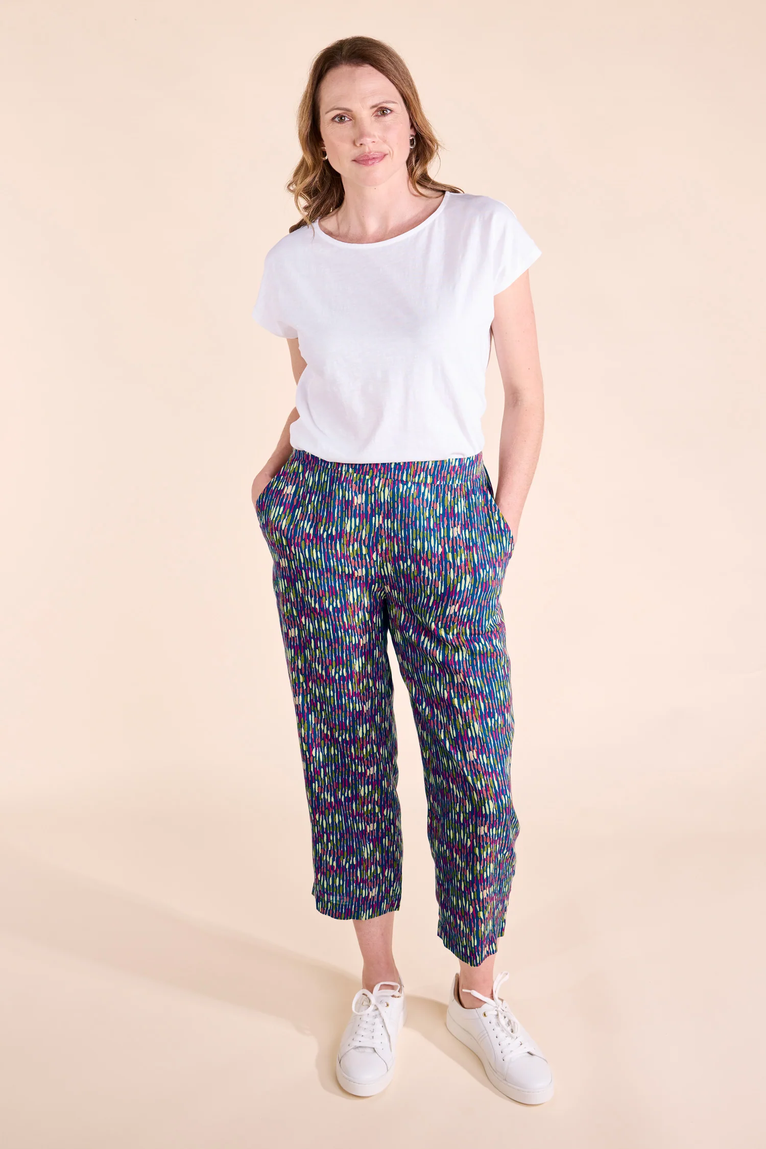 SS25 Printed Trousers - Jet - Image 2