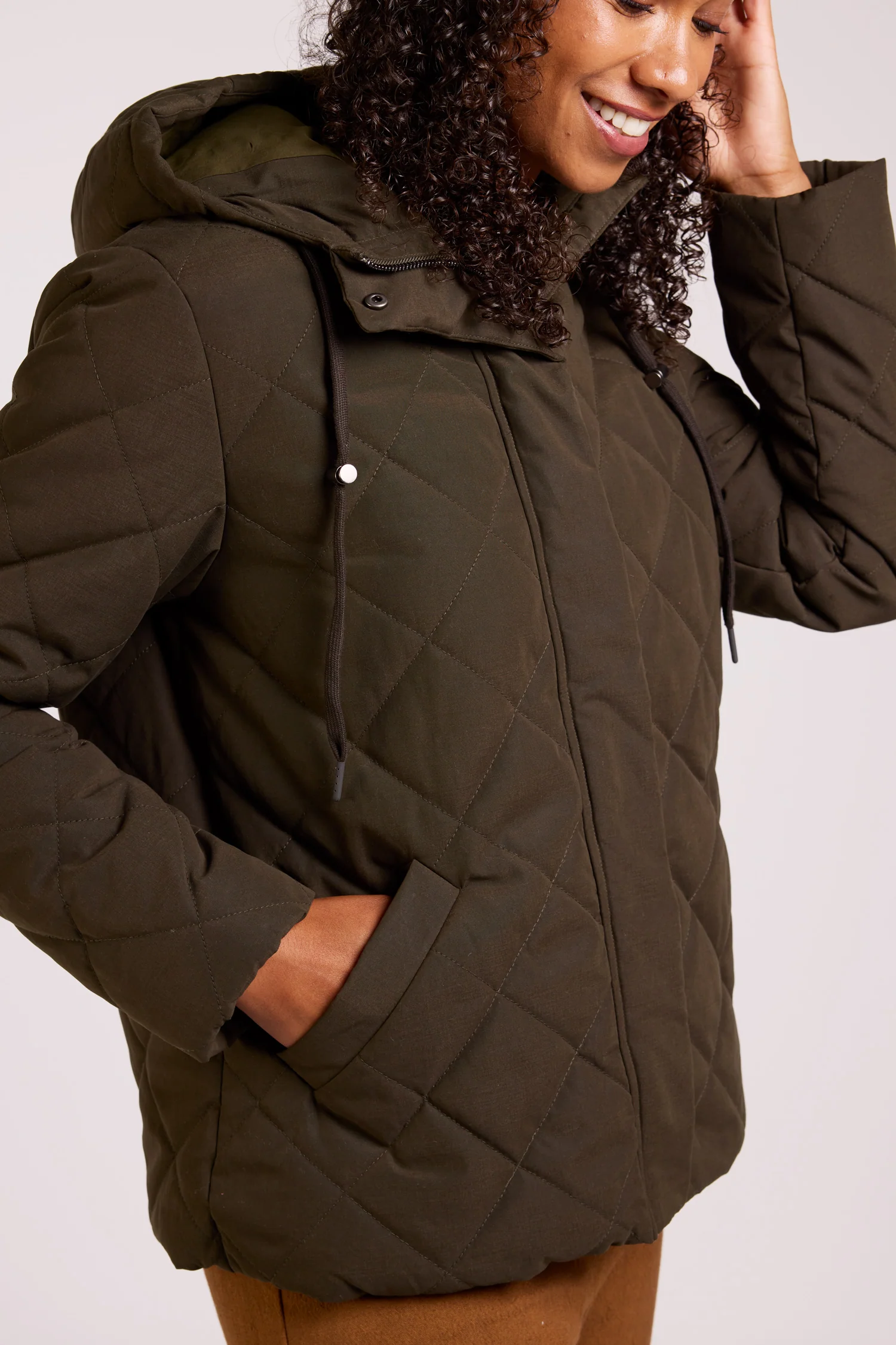 Recycled Quilted Jacket - Image 6