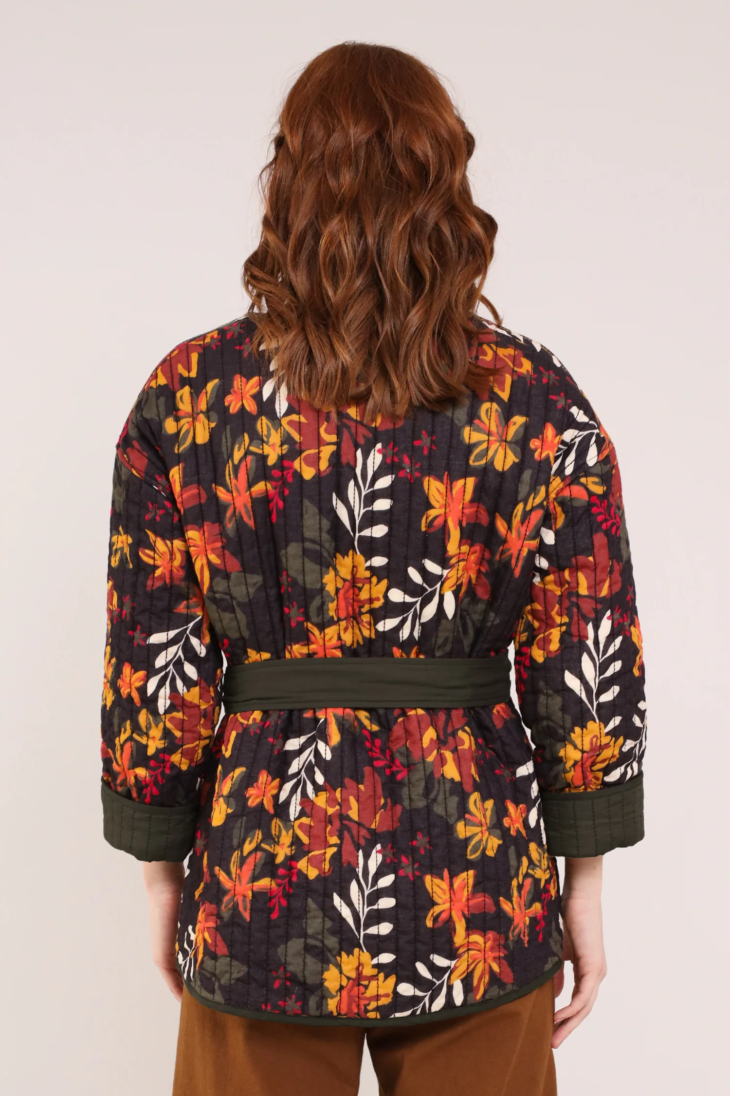 Cotton Reversible Quilted Jacket - Image 7