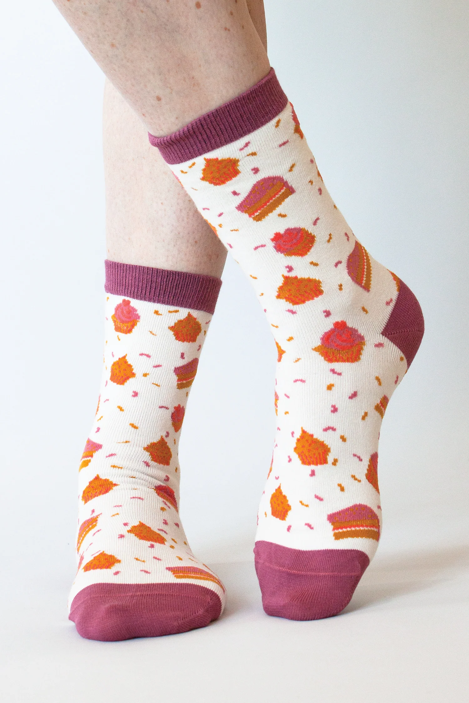 Bamboo Cotton Cake Socks - Image 3