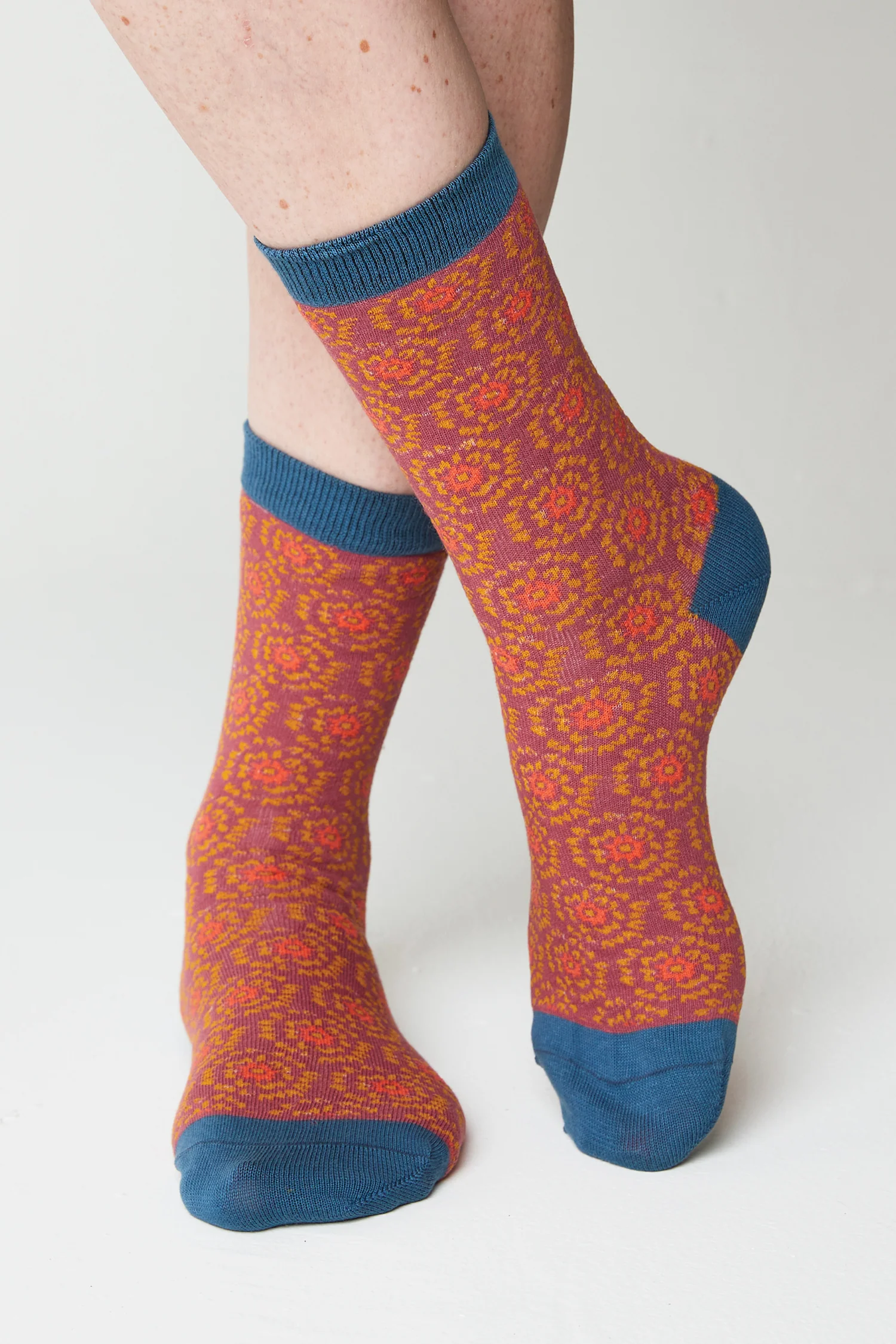 Petal Burst Bamboo Socks - Image 3