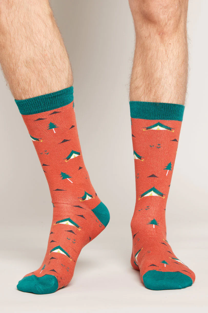 GOTS Organic Cotton Organic Bell Tent Socks - Image 3