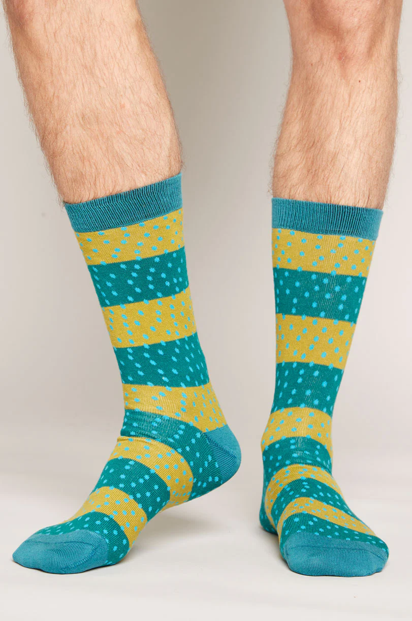GOTS Organic Cotton Spotty Socks - Image 3