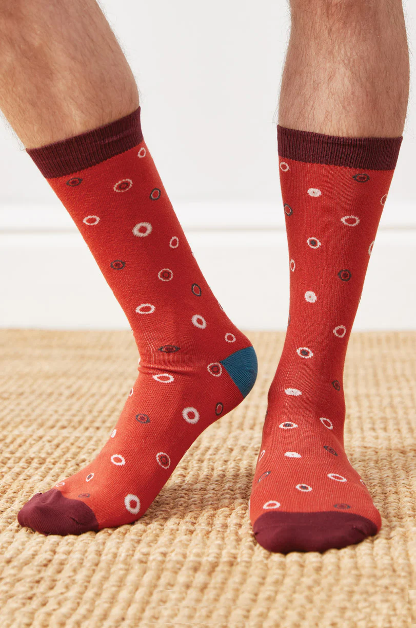 GOTS Organic Cotton Spot Socks - Image 3