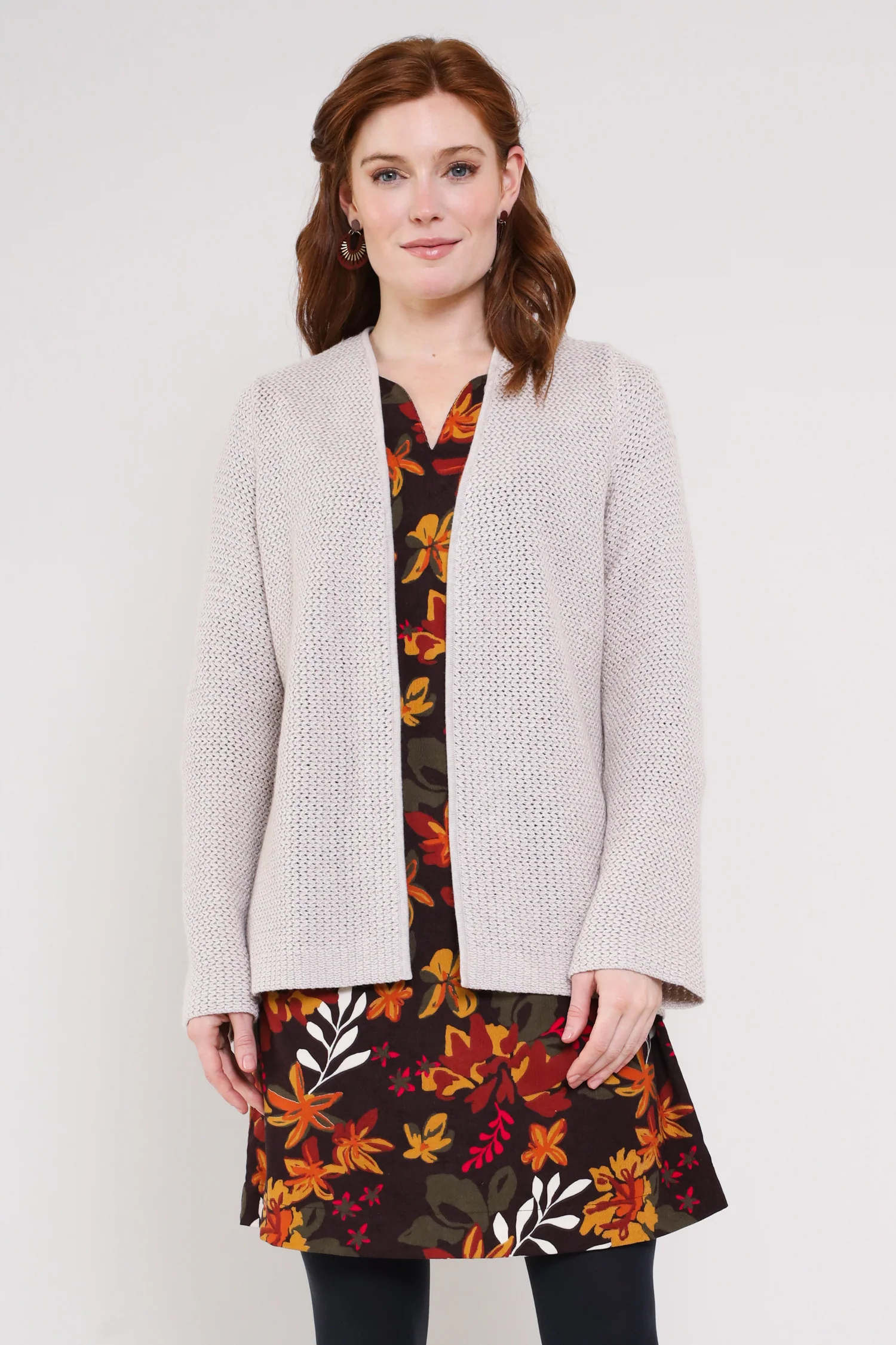 Cotton Cord Tunic Dress - Image 3