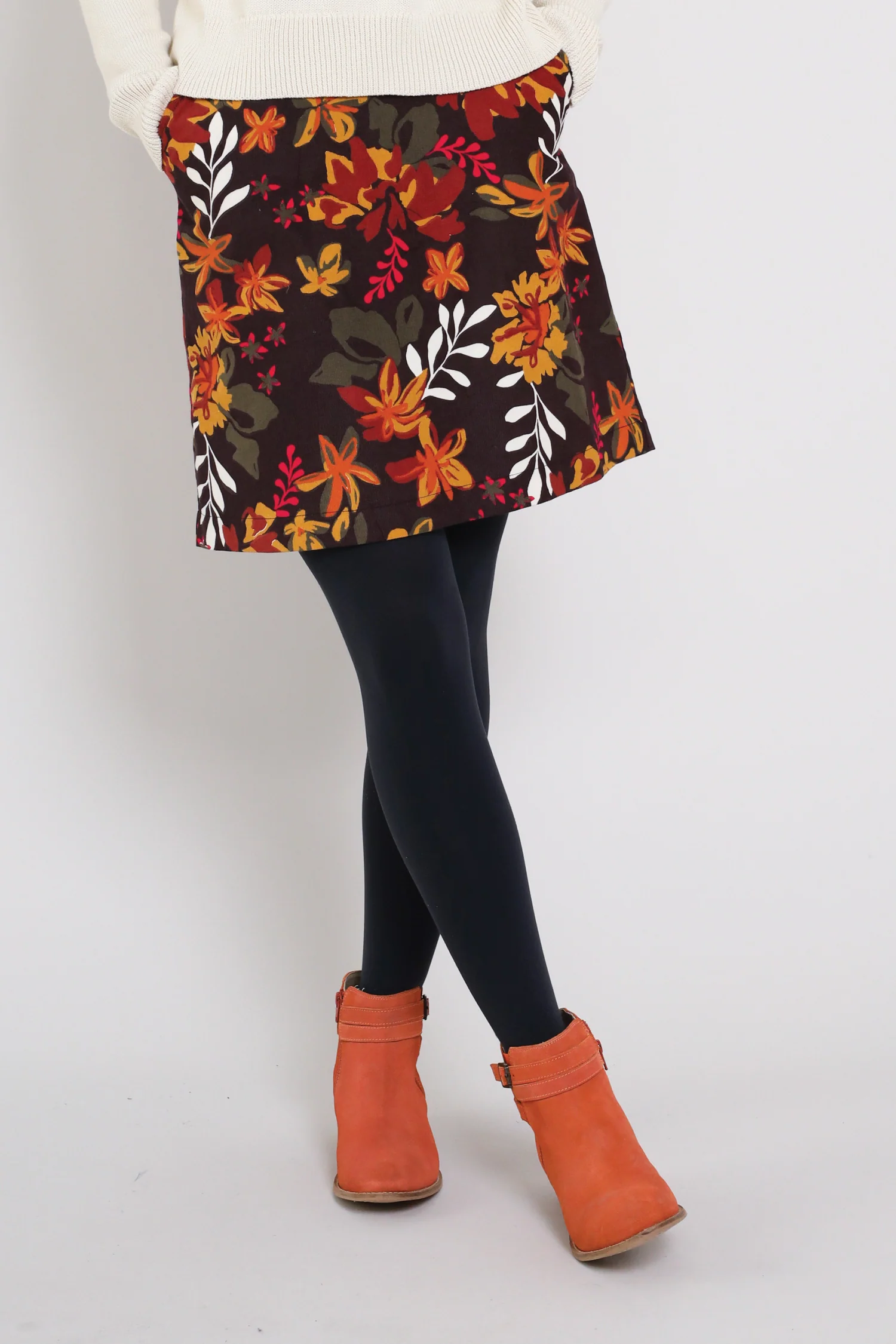 Cotton Cord Mini Skirt - Image 6