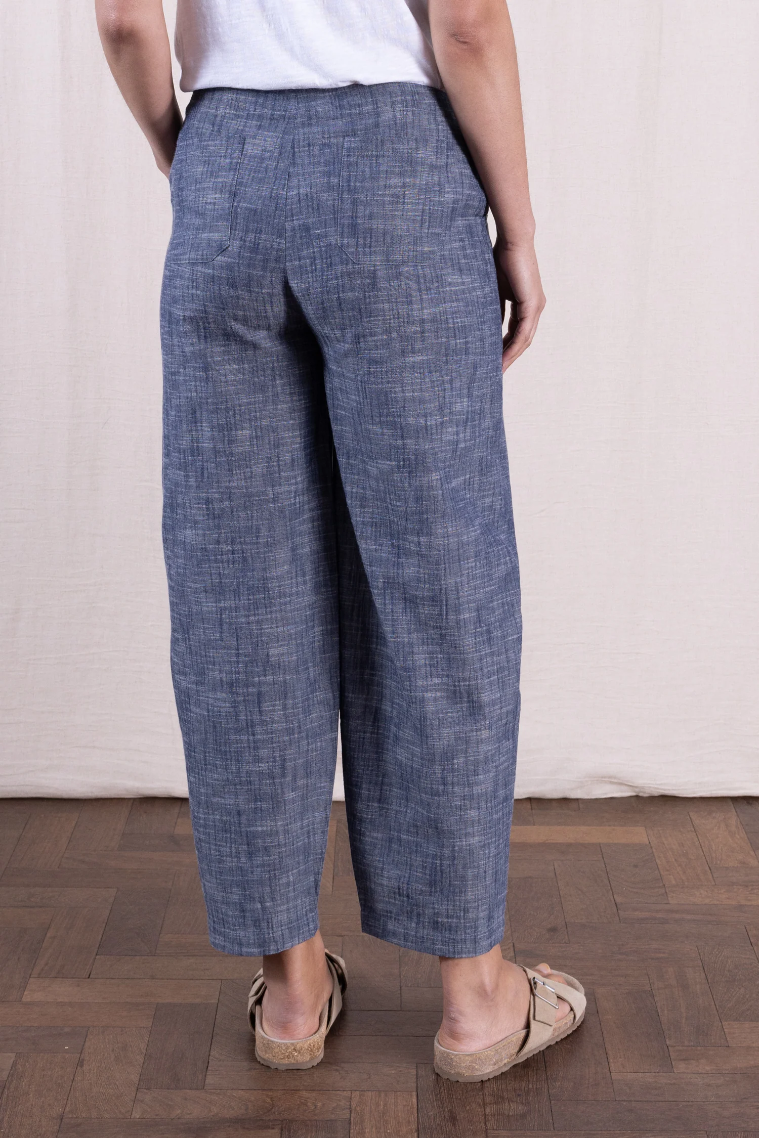 SS26 Barrel Trouser - Chambray - Image 5