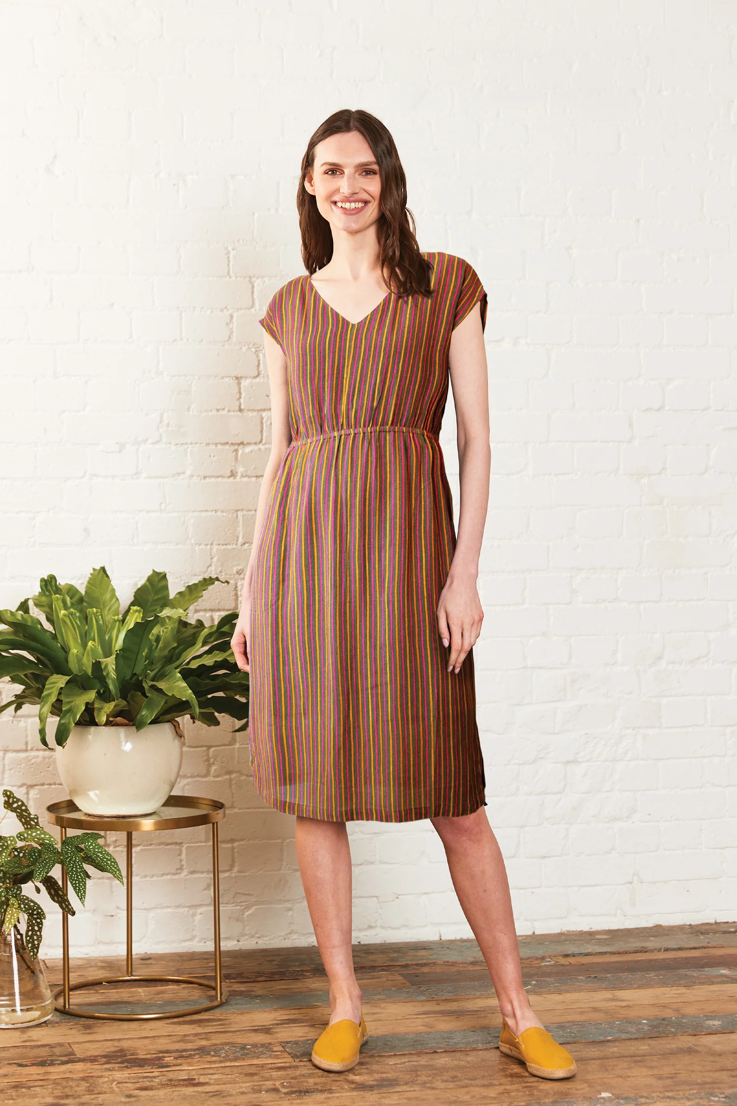 Striped Easy Dress - Image 3