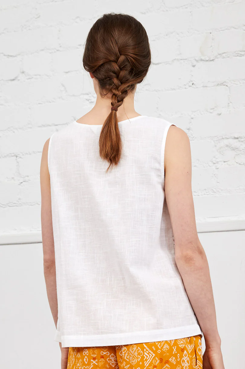 Cotton Lace Vest - Image 4