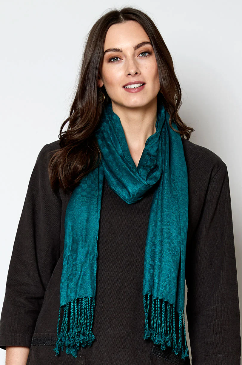 Viscose Tassle Scarf - Image 12