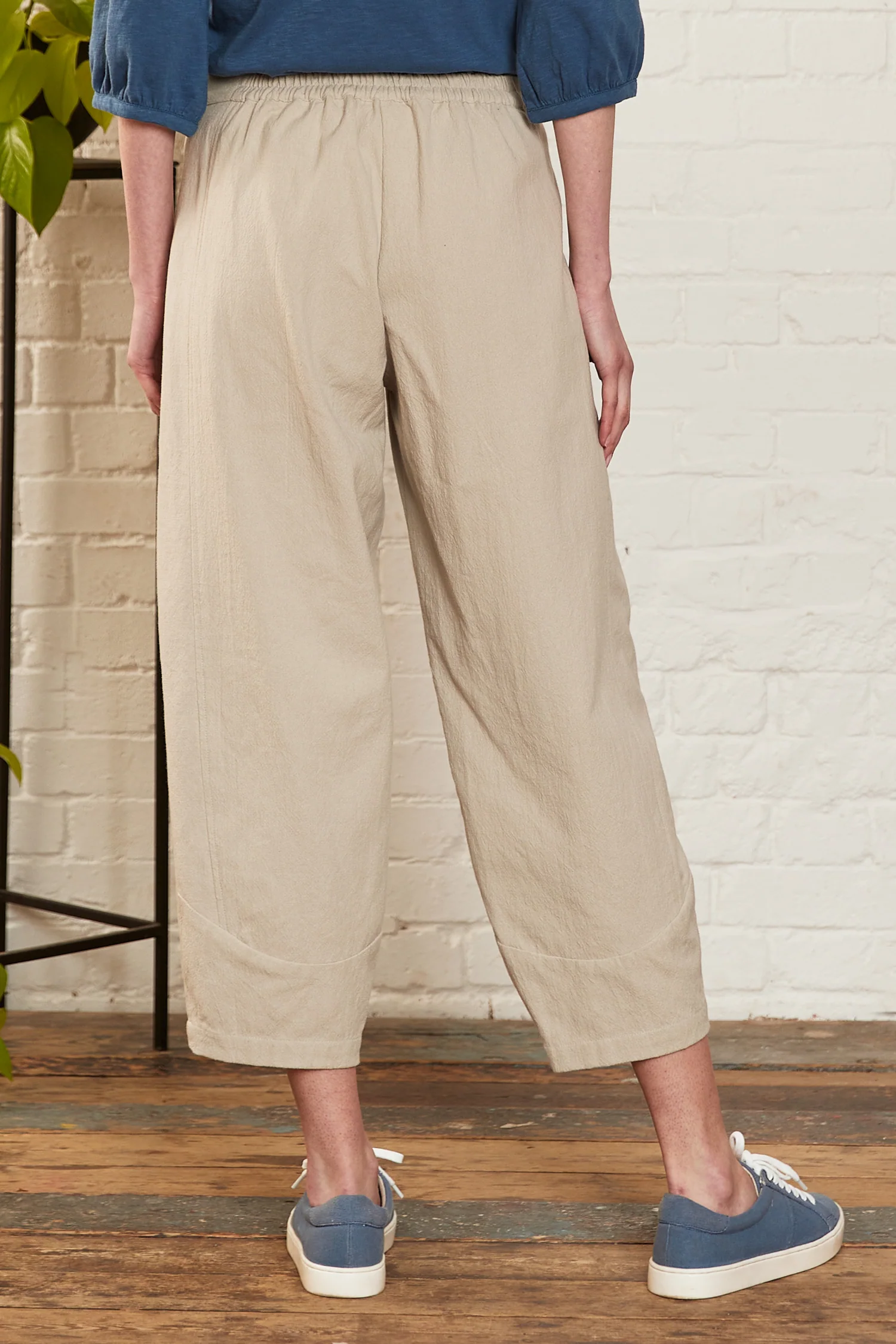 Cotton Bubble Trousers - Image 11
