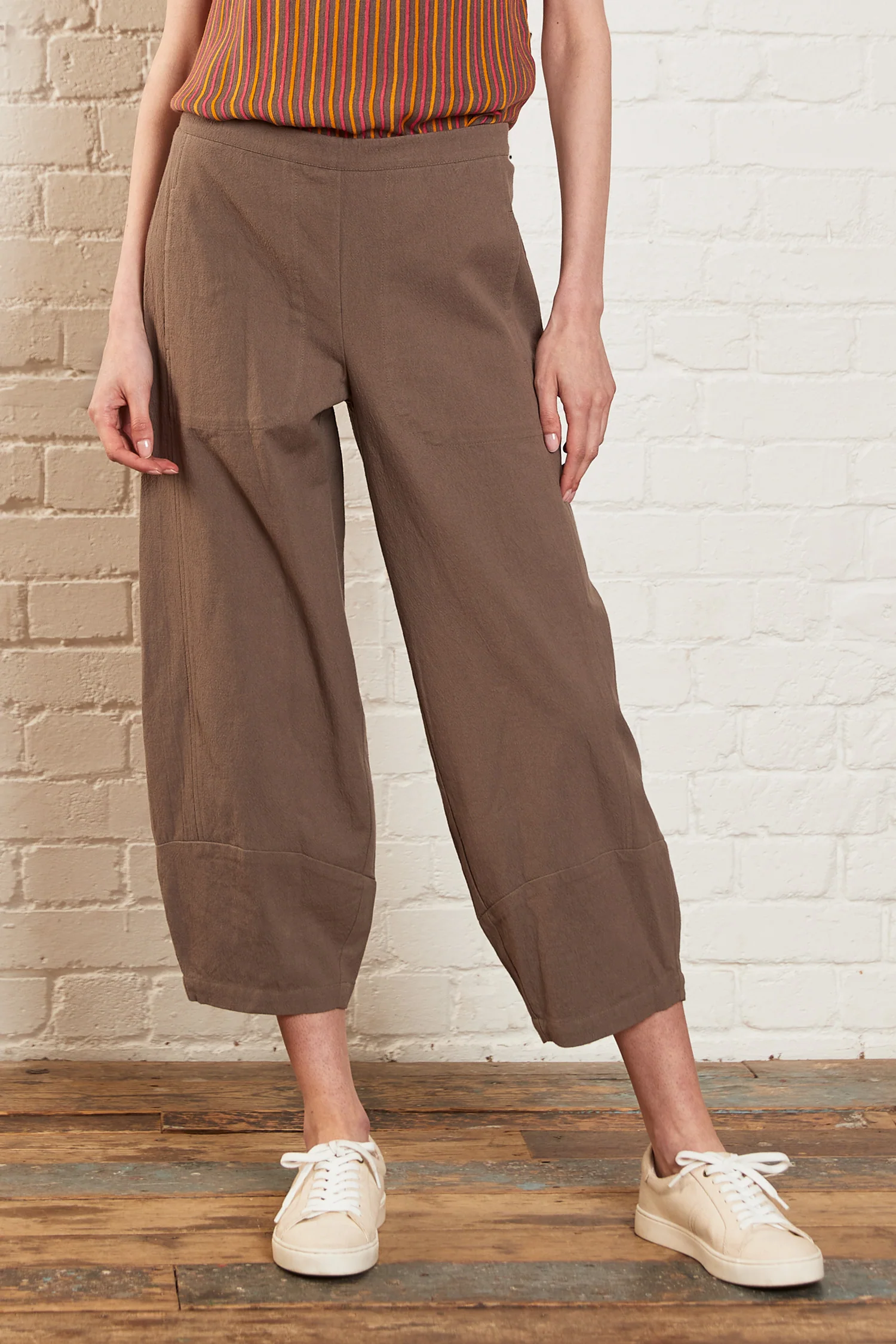 Cotton Bubble Trousers - Image 5