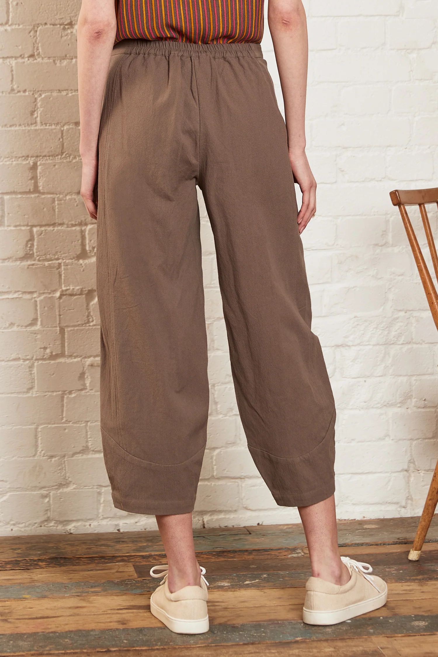 Cotton Bubble Trousers - Image 7