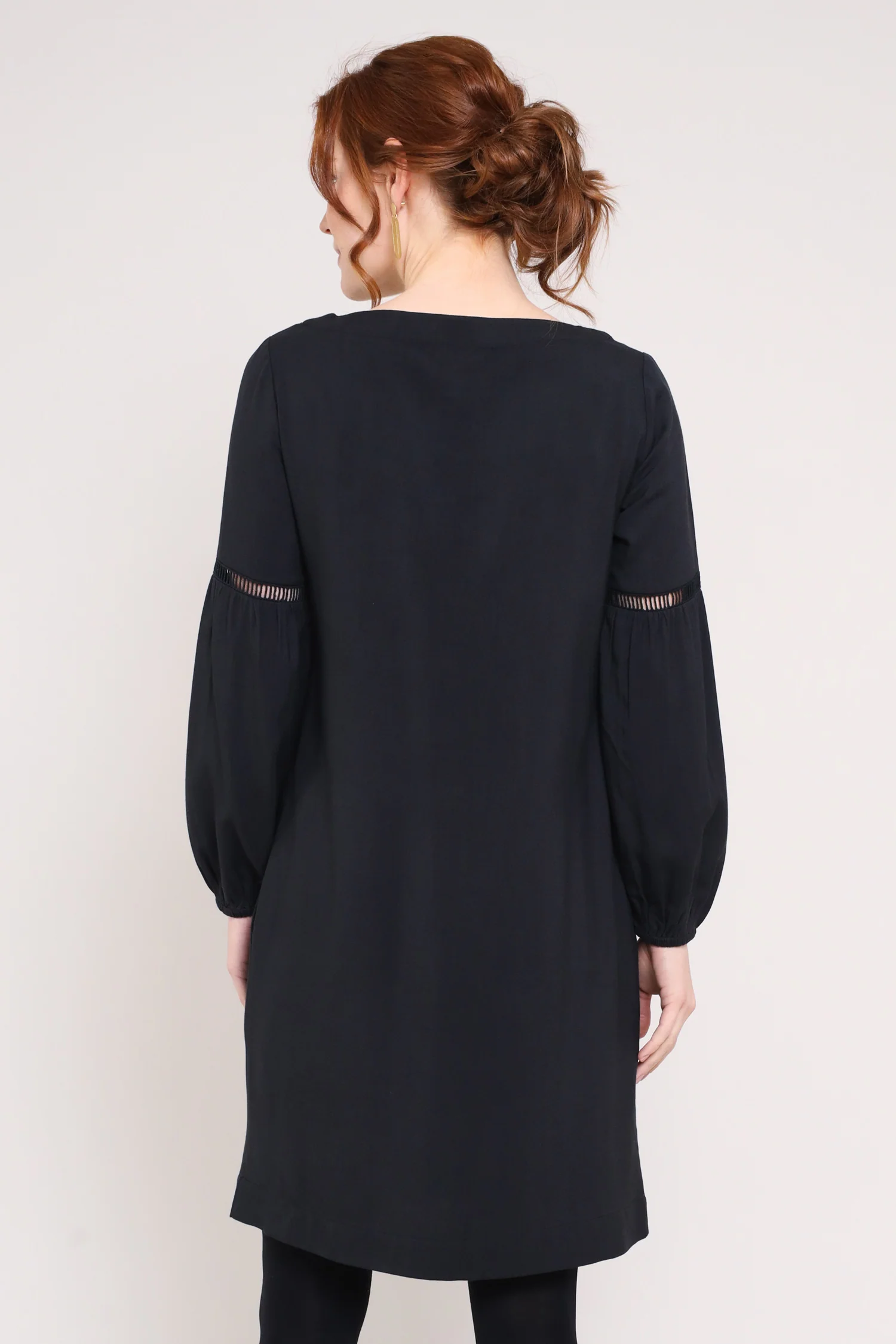 Gathered Sleeve Tunic Dress - Image 6