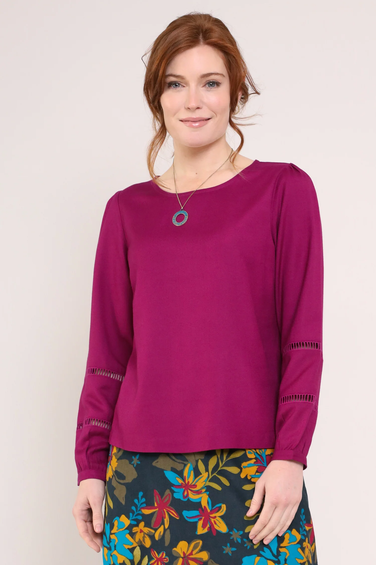 Viscose Lace Trim Top - Image 4