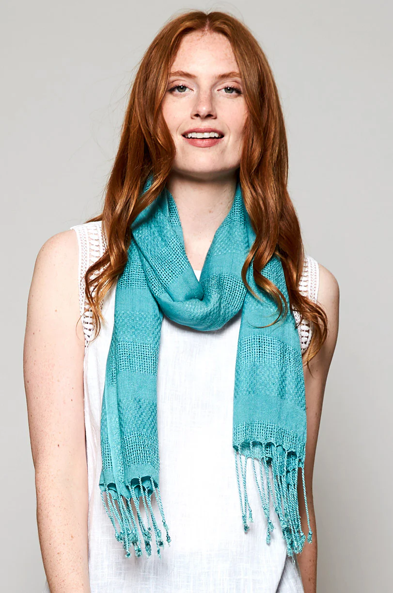Plain Woven Scarf - Image 10