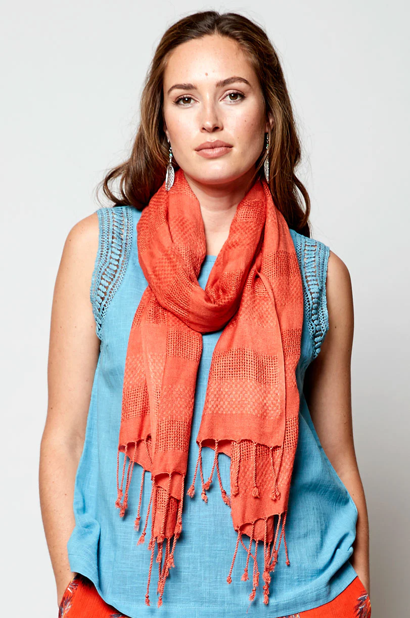 Plain Woven Scarf - Image 19