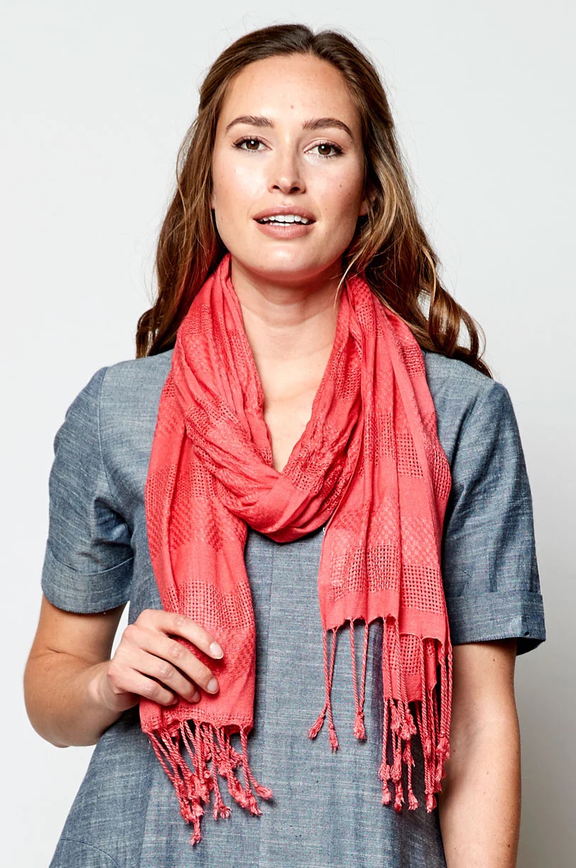 Plain Woven Scarf - Image 21