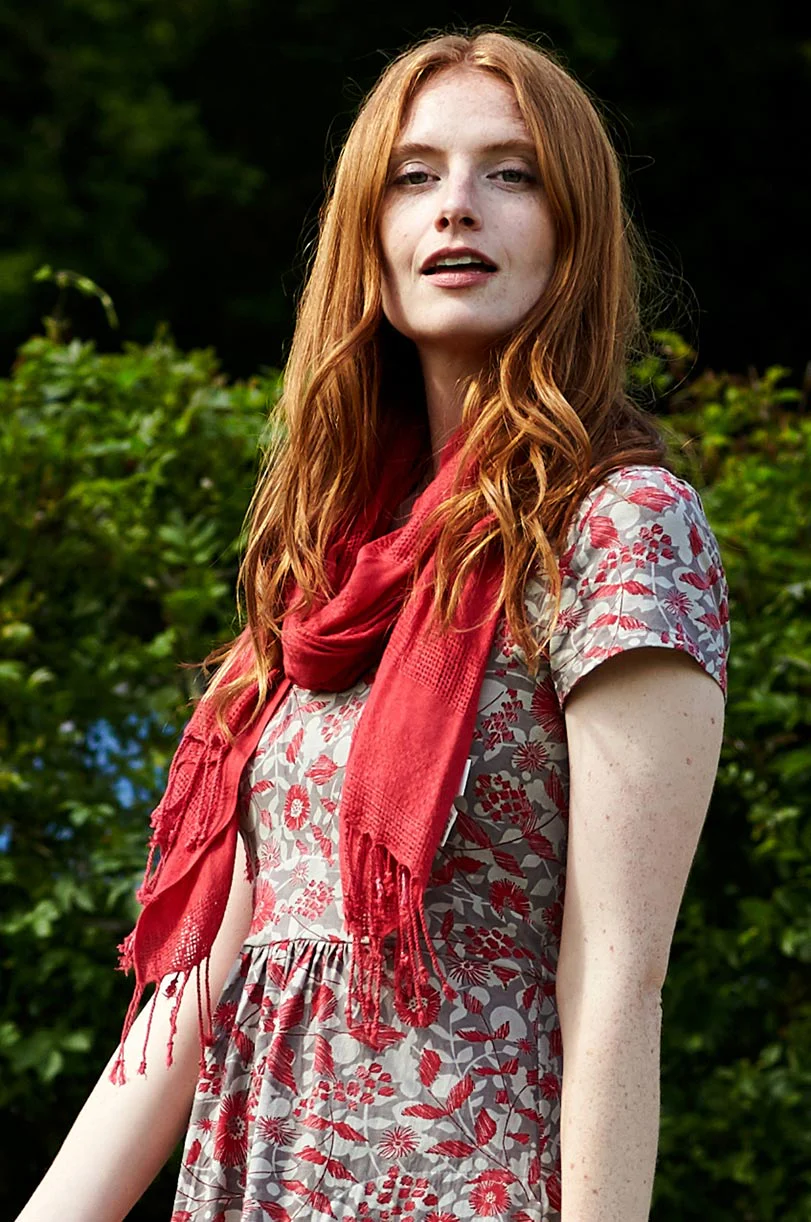 Plain Woven Scarf - Image 3
