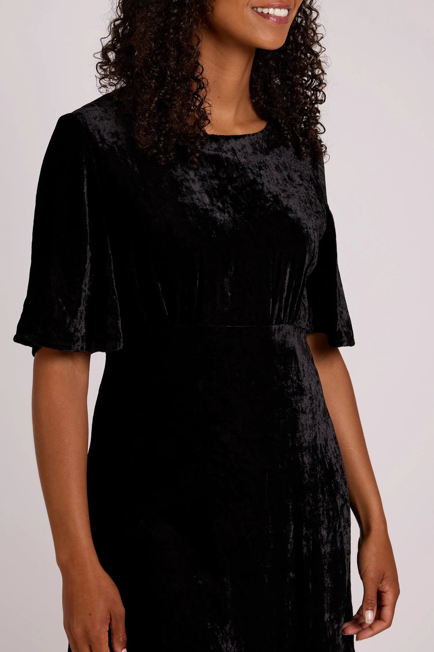 Velvet Tunic Dress - Image 2