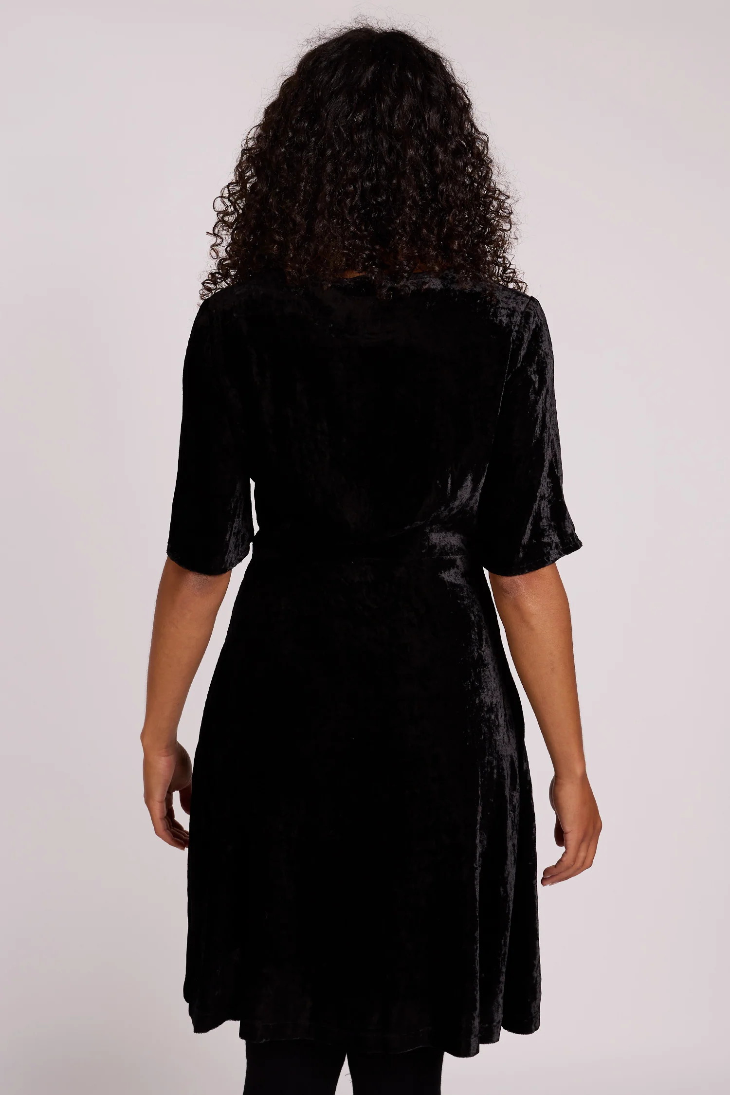 Velvet Tunic Dress - Image 3