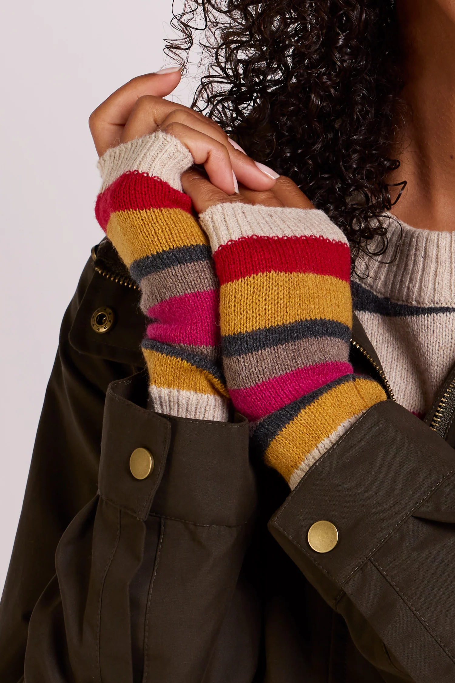 Recycled Knitted Gloves - Image 9