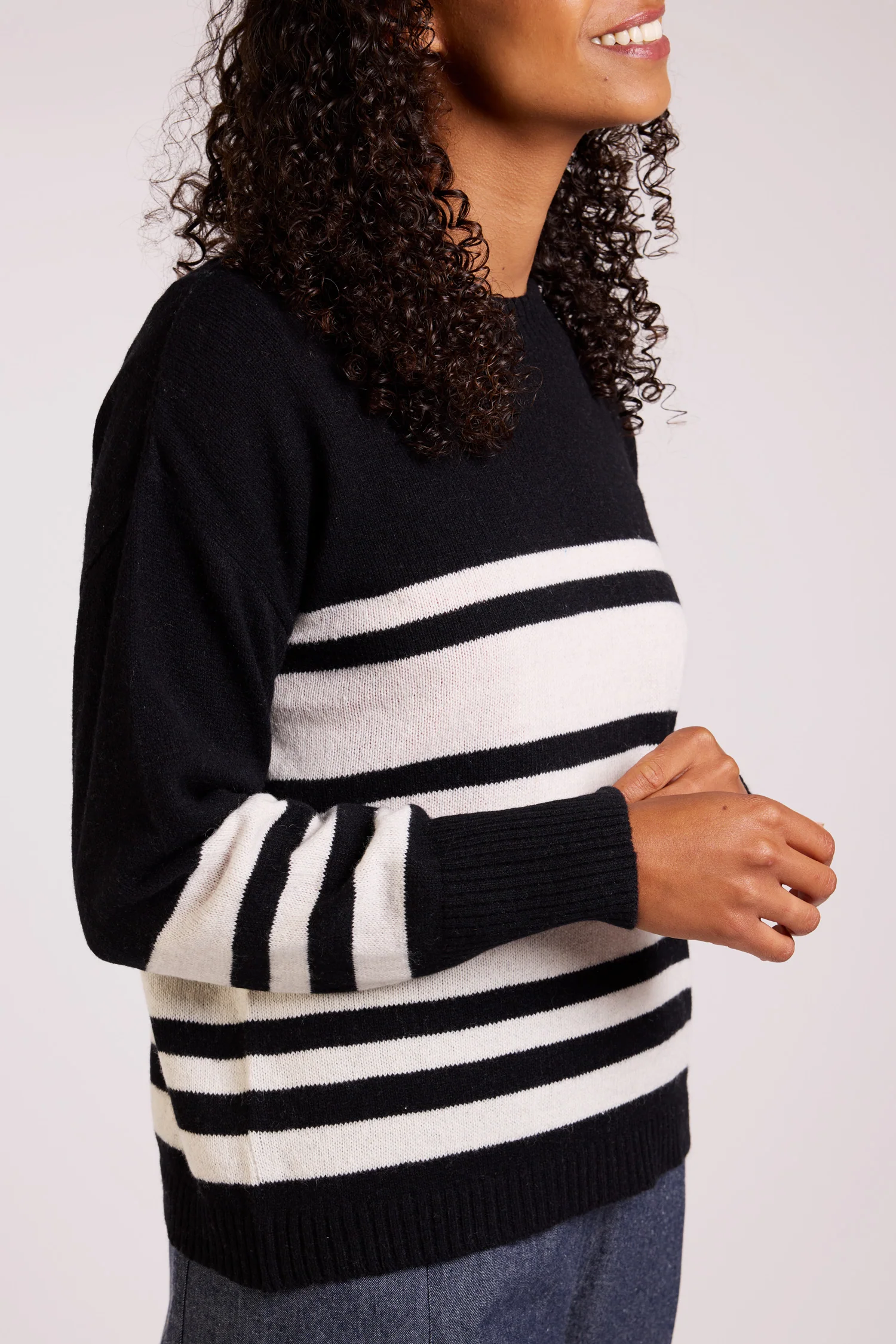 Recycled Striped Jumper - Image 4