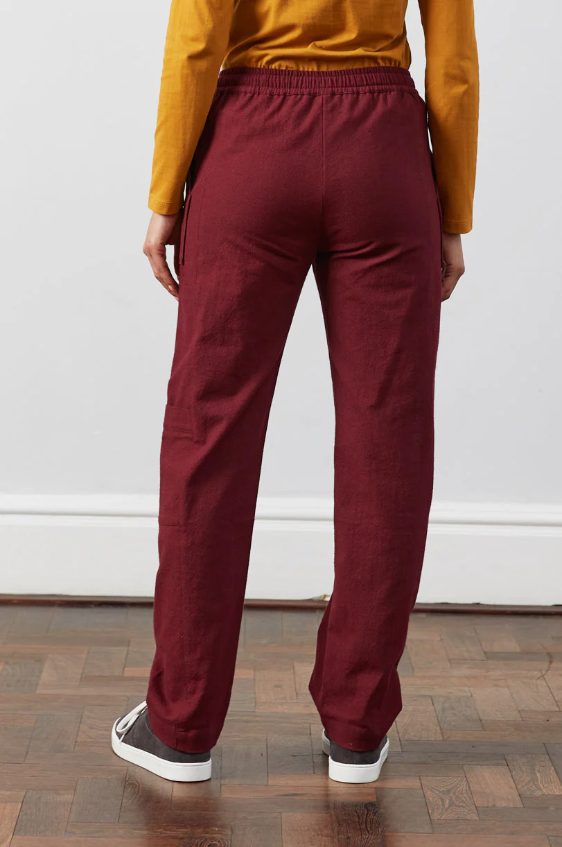 Cotton Cargo Trousers - Image 5
